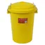 Gorilla Bin with Clip Lid 30L - Yellow