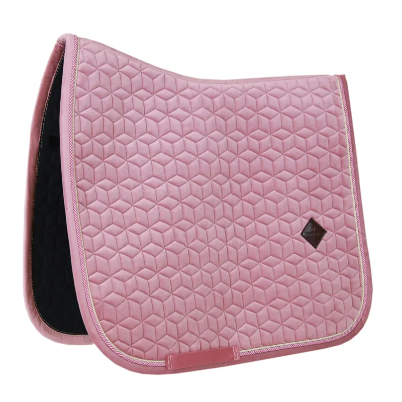 Kentucky Velvet Saddle Pad Dressage Old Rose