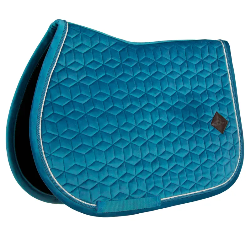 Kentucky Velvet Saddle Pad Jumping Emerald