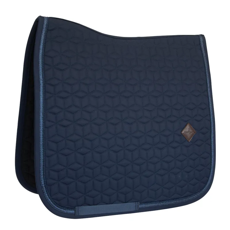 Kentucky Glitter Rope Saddle Pad Dressage Navy