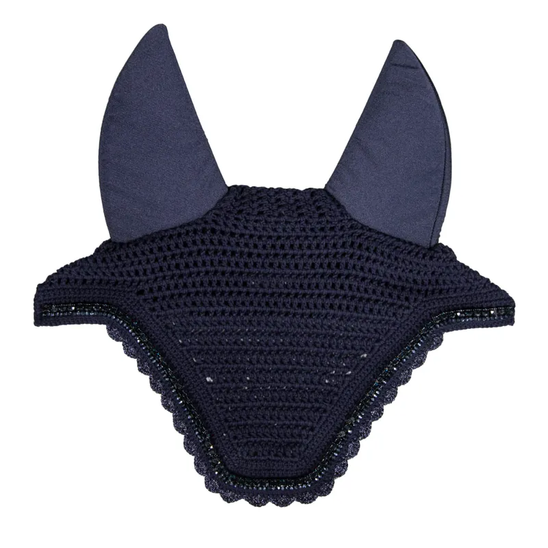 Kentucky Fly Veil Wellington Stone and Pearl Soundless Dark Navy