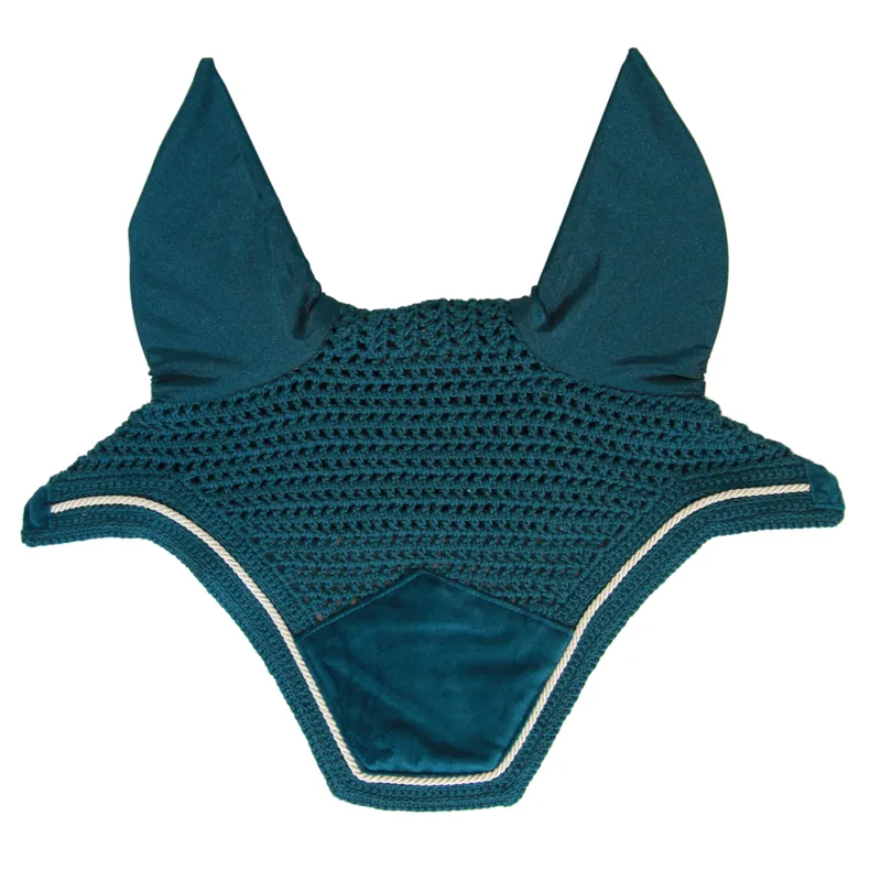 Kentucky Fly Veil Velvet Wellington Emerald