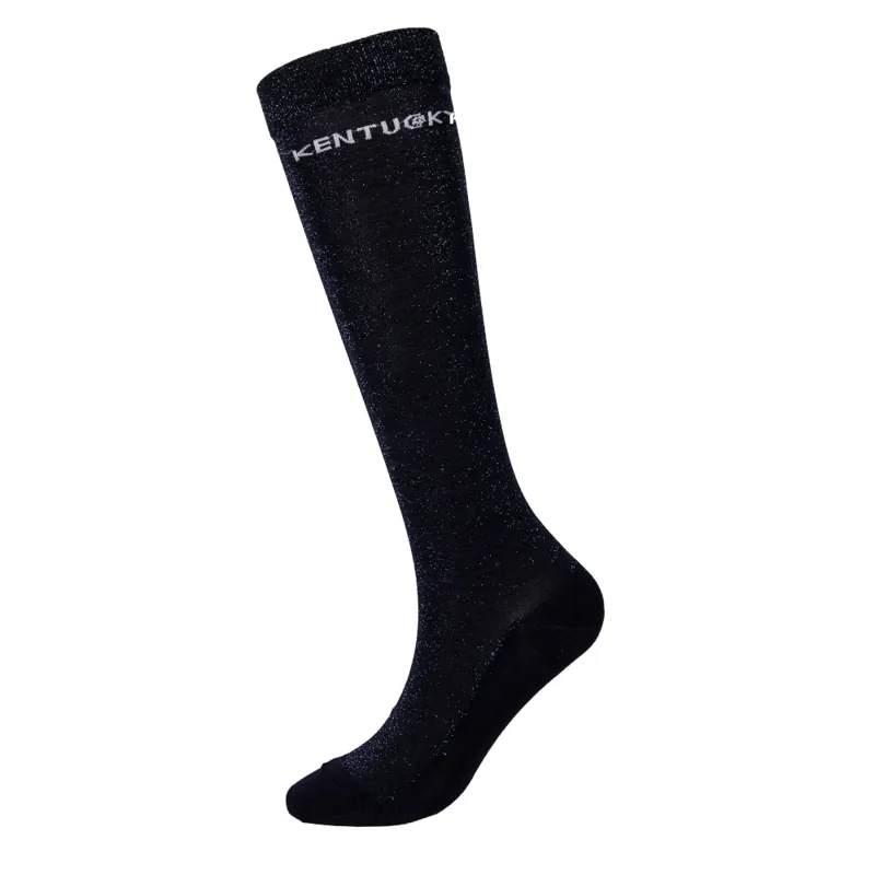 Kentucky Glitter Socks Black