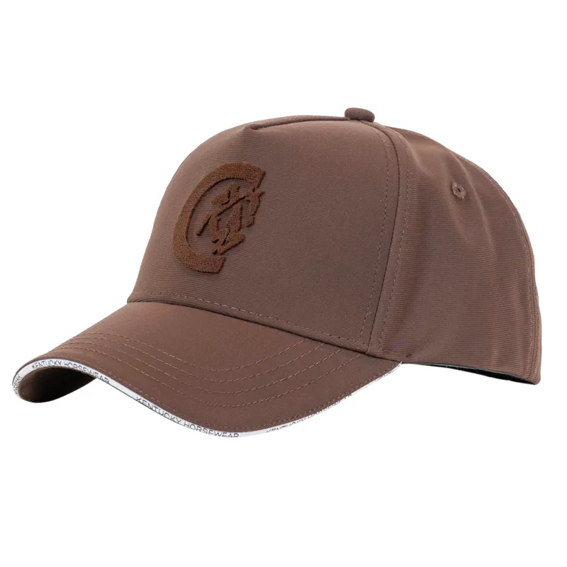 Kentucky Baseball Cap 3D Logo Brown