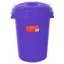 Gorilla Bin with Clip Lid 50L - Purple