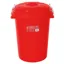 Gorilla Bin with Clip Lid 50L - Red