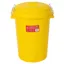 Gorilla Bin with Clip Lid 50L - Yellow