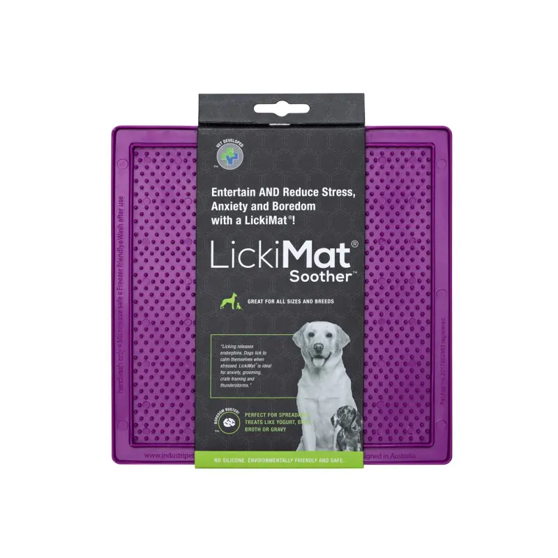 LickiMat Soother 20cm Purple