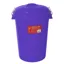 Gorilla Bin with Clip Lid 80L - Purple