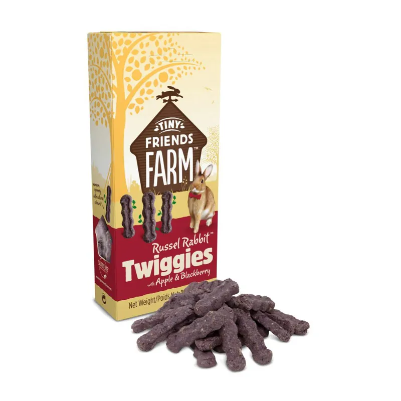 Tiny Friends Farm Russel Twiggies Apple and Blackberry 100g