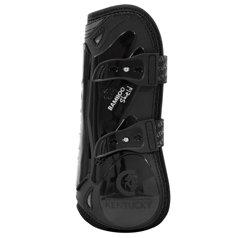 Kentucky Tendon Boots Bamboo Shield Elastic Black