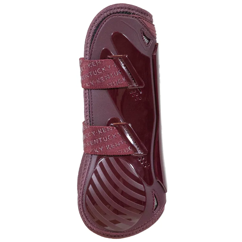 Kentucky Tendon Boots Bamboo Shield Elastic Bordeaux Medium-1