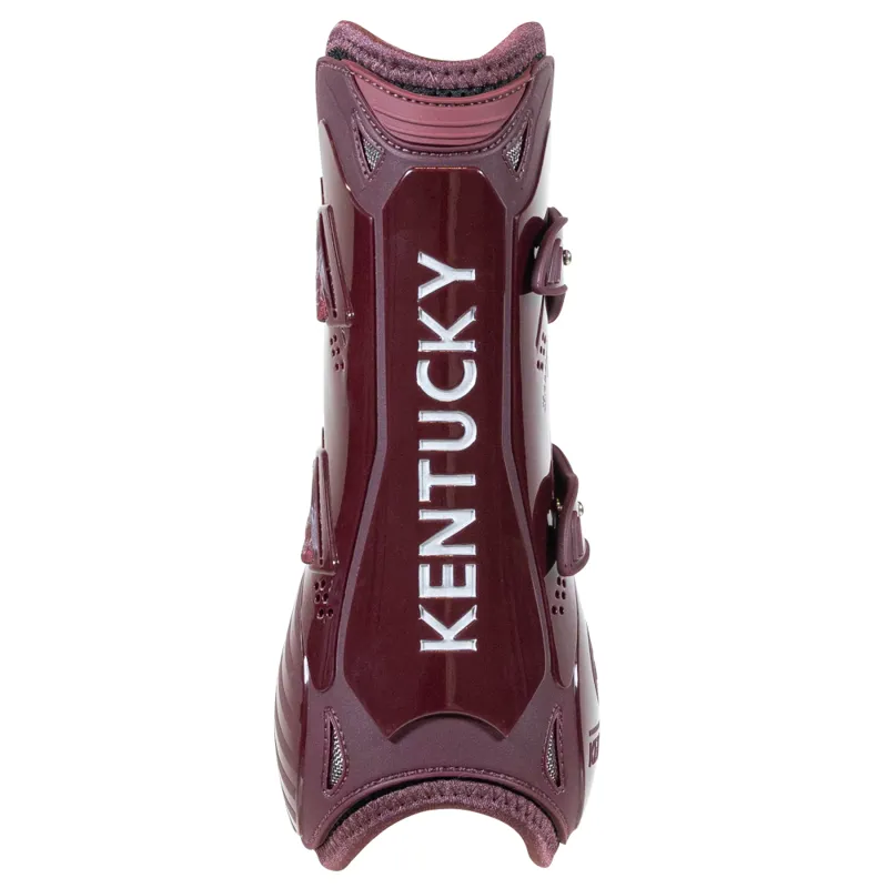 Kentucky Tendon Boots Bamboo Shield Elastic Bordeaux Medium-2