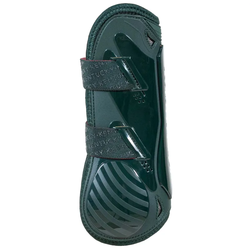 Kentucky Tendon Boots Bamboo Shield Elastic Dark Green Medium-1