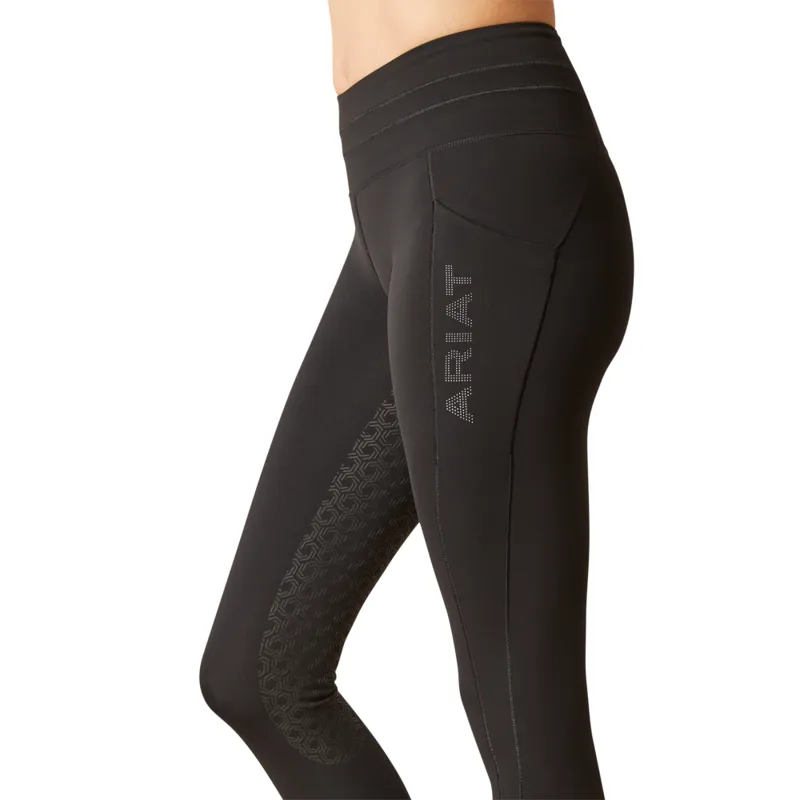 Ariat Ladies EOS 2.0 Full Seat Tights Black-1