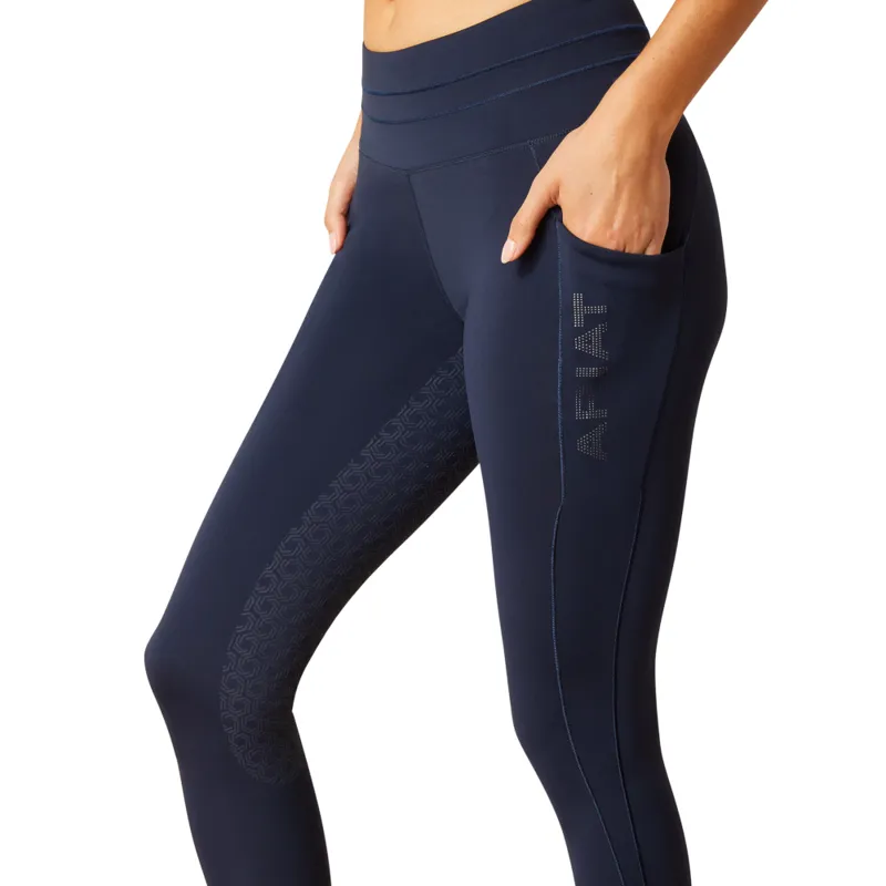 Ariat Ladies EOS 2.0 Full Seat Tights Navy Eclipse-1