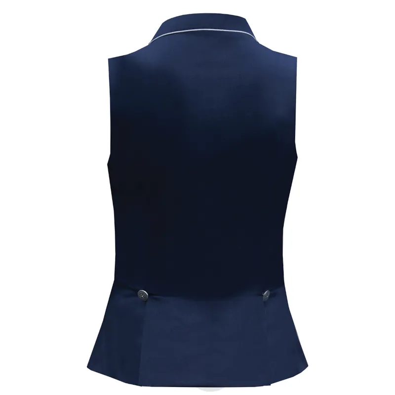 Equetech Dressage Competition Waistcoat Navy-1