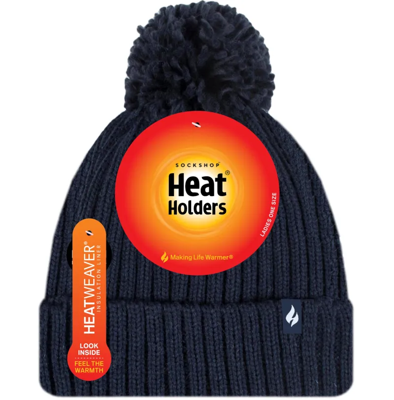 Heat Holders Ladies Arden Thermal Hat Navy