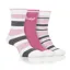 Jeep Ladies Performance Socks Rose/Cerise - 3 pack