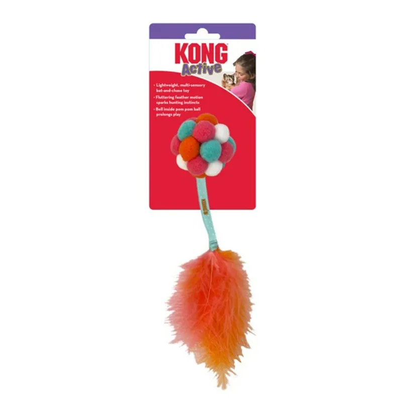 KONG Cat Active Bubble Ball Assorted-1
