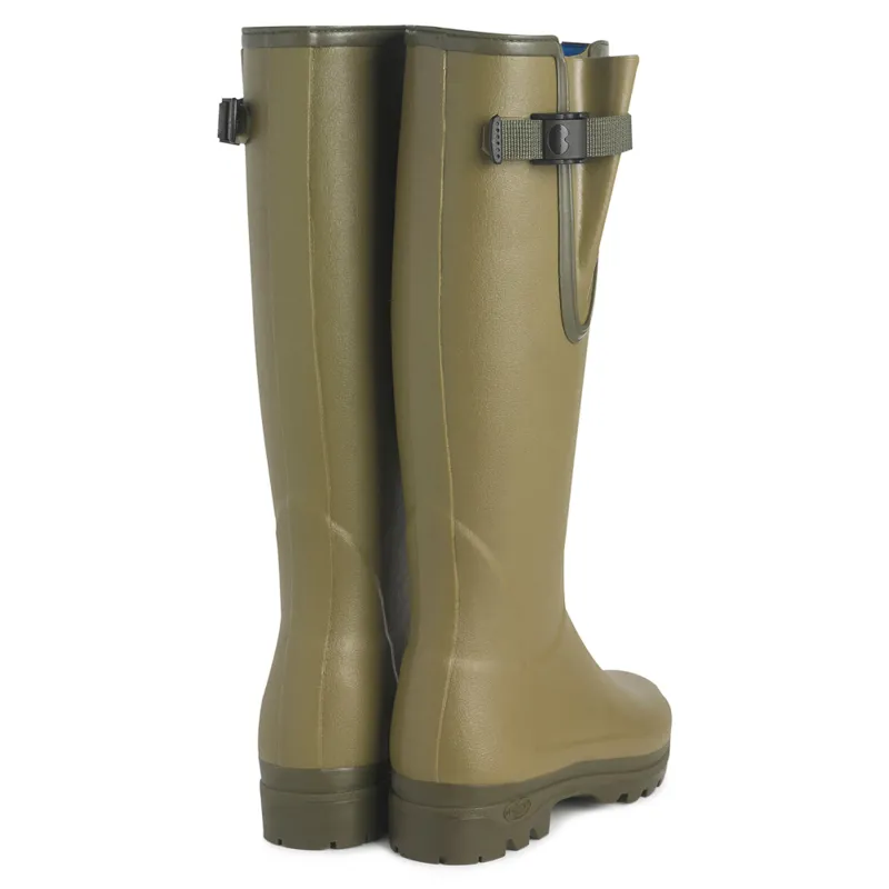 Le Chameau Ladies Vierzonord Wellingtons Green-2