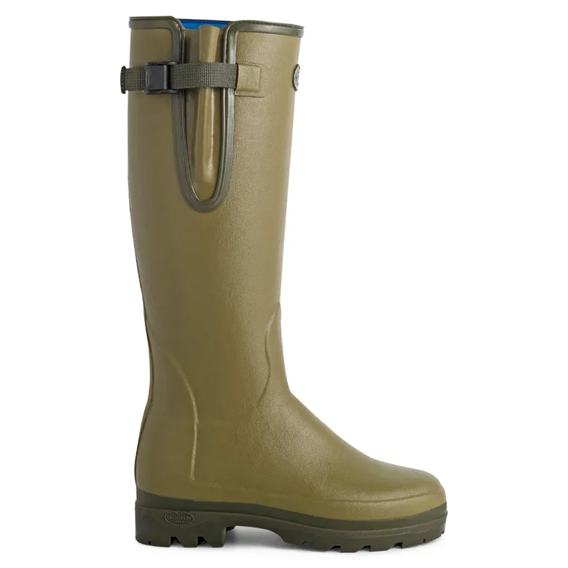 Le Chameau Ladies Vierzonord Wellingtons Green-1