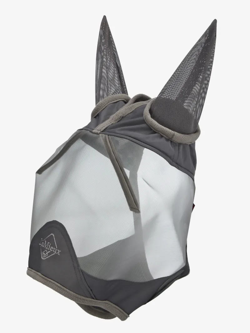 LeMieux ArmourShield Pro Half Fly Mask Grey