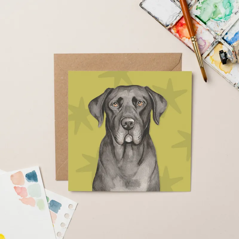 Lil Wabbit Dog Card - Max