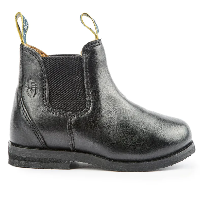 Moretta Childs Fiora Jodhpur Boot Black-1