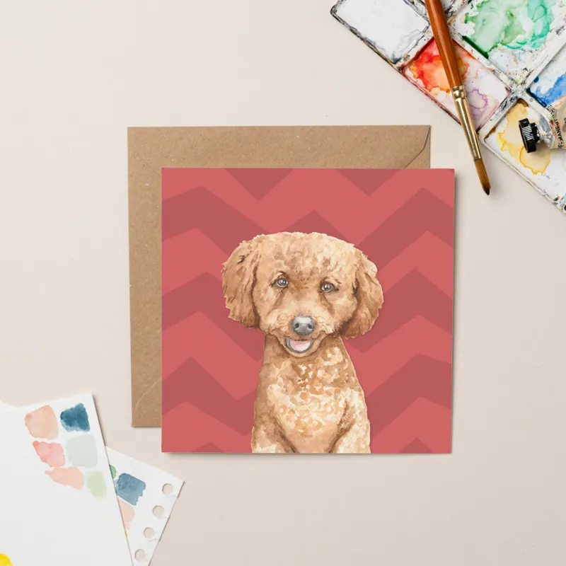 Lil Wabbit Dog Card - Parka