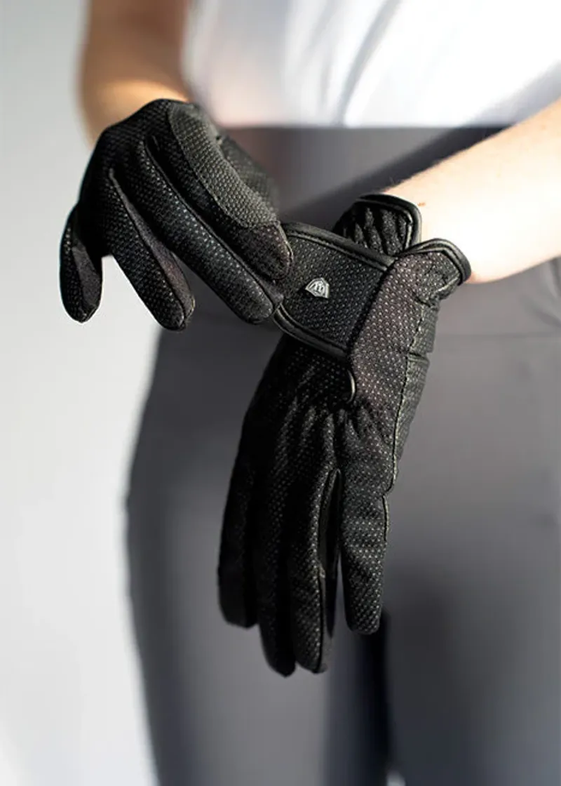 Woof Wear Windproof Riding Glove Black-1