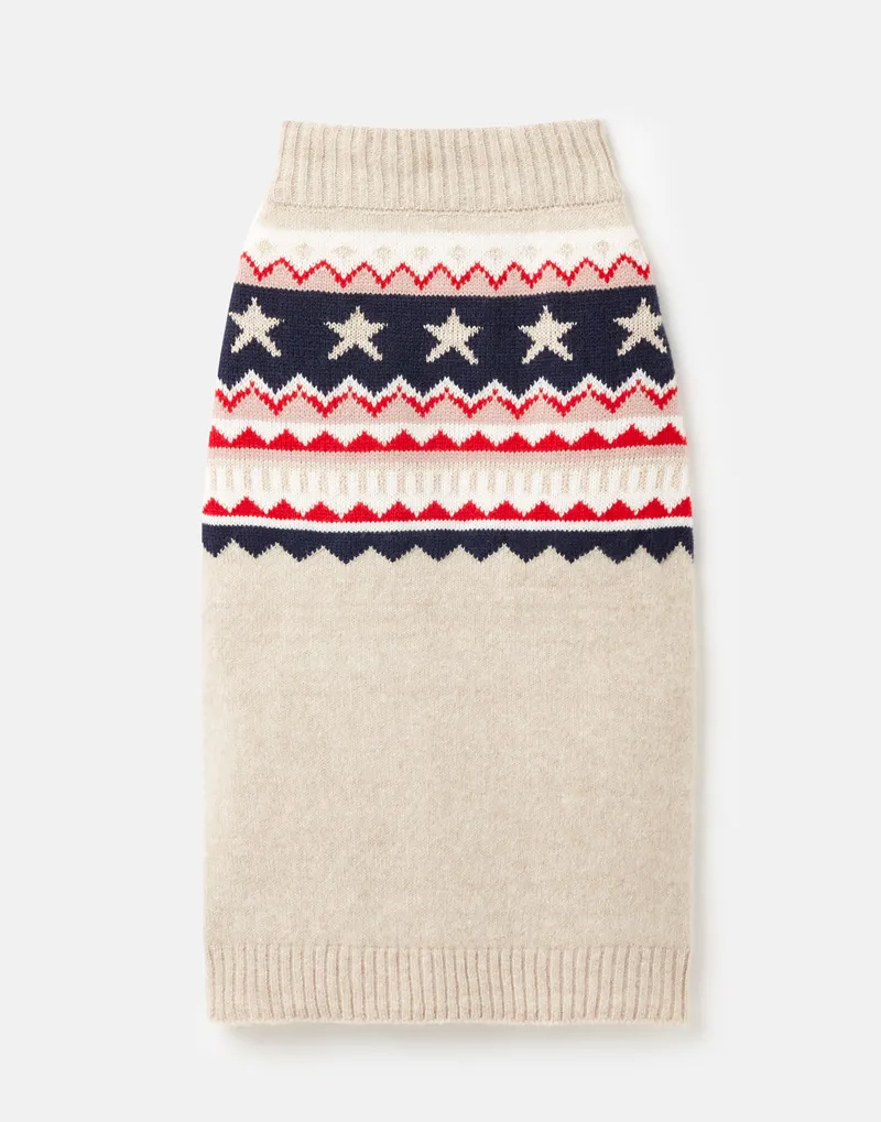 Joules Fairisle Dog Jumper-1