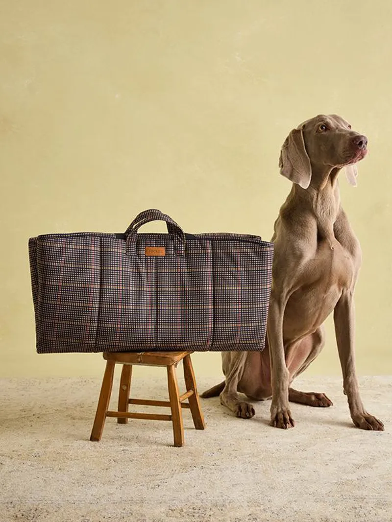Joules Henson Check Travel Mat-4