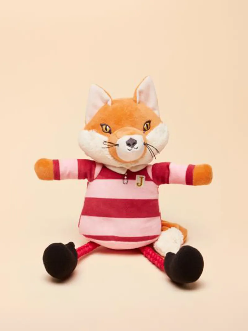 Joules Jonty Rugby Fox Dog Toy