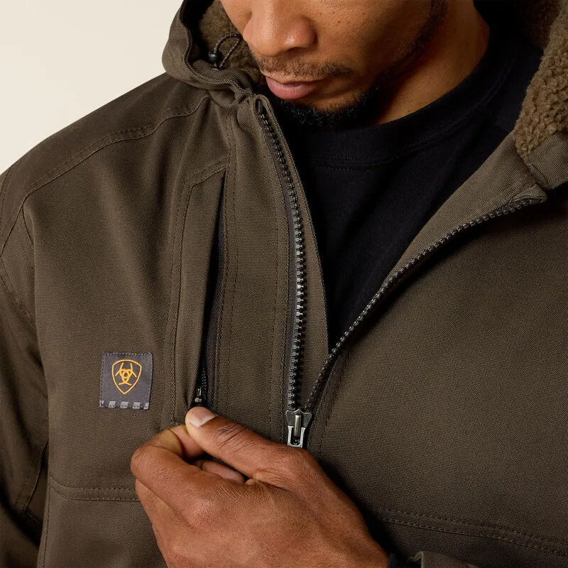 Ariat Mens Rebar Duracanvas Jacket Wren-3