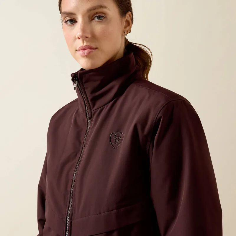 Ariat Ladies Stable 2.0 Insulated Jacket Chocolate Plum-3