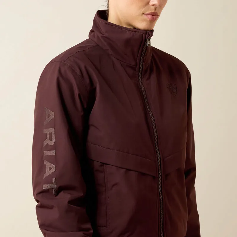 Ariat Ladies Stable 2.0 Insulated Jacket Chocolate Plum-4