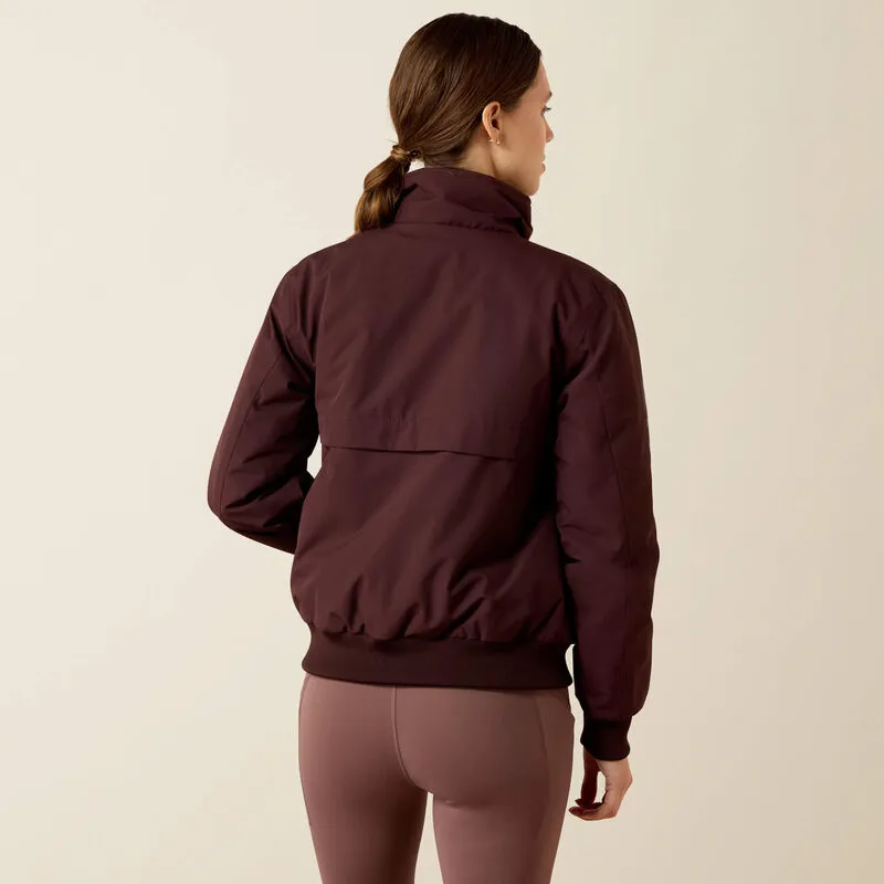 Ariat Ladies Stable 2.0 Insulated Jacket Chocolate Plum-1
