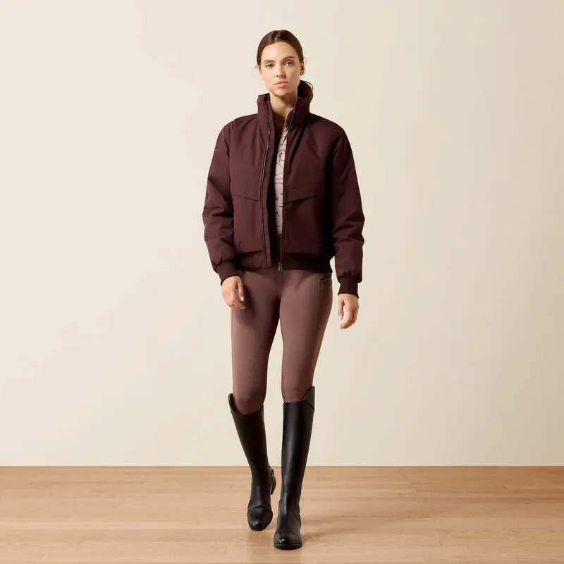 Ariat Ladies Stable 2.0 Insulated Jacket Chocolate Plum-2
