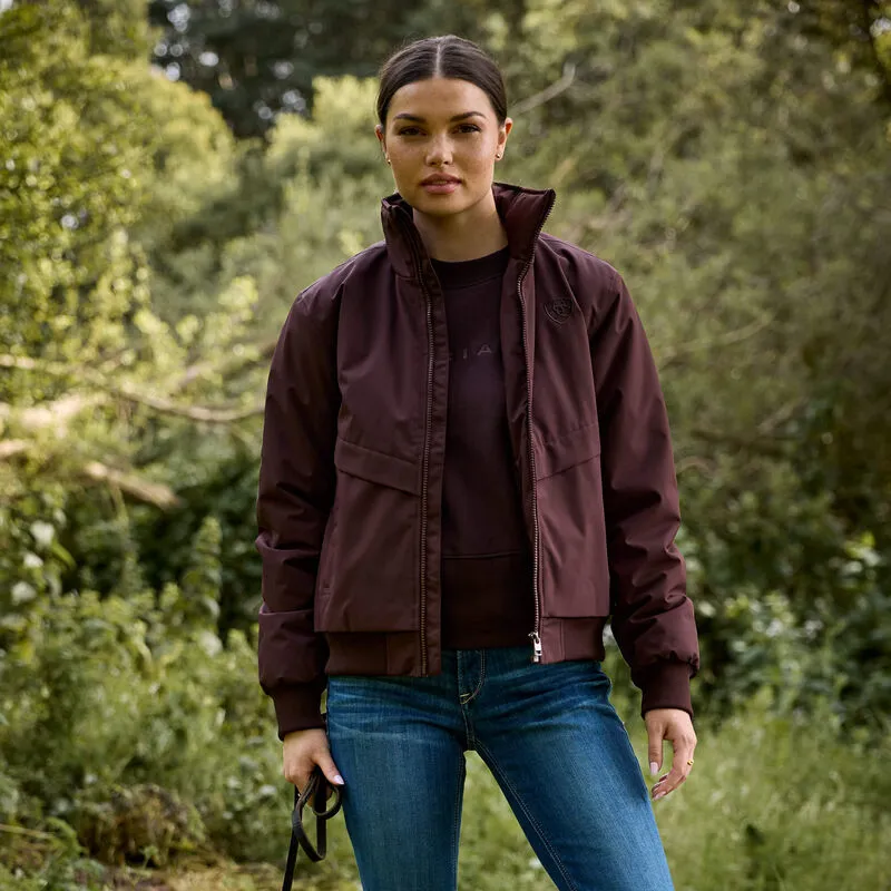 Ariat Ladies Stable 2.0 Insulated Jacket Chocolate Plum-5