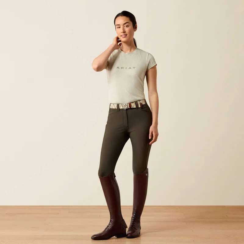 Ariat Ladies The Logo T-Shirt Winter Twig Heather-2