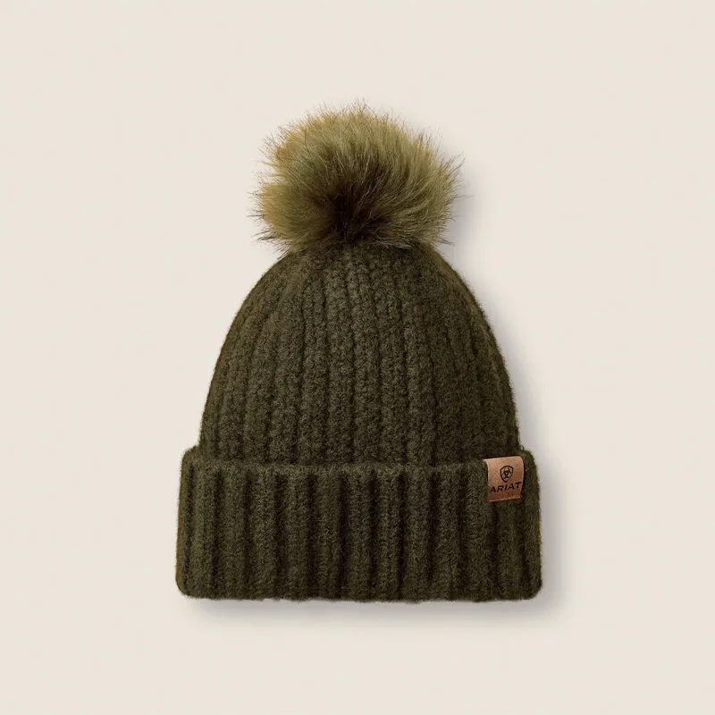 Ariat Ladies Chilton Beanie Olive