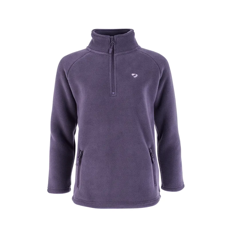 Aubrion Young Rider Restore Half Zip Fleece Purple