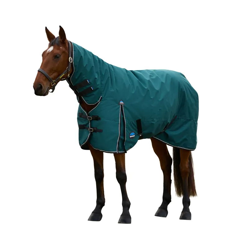 Weatherbeeta ComFiTech Classic Turnout Rug Combo Neck 360g Forest Green/Black