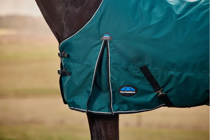Weatherbeeta ComFiTech Classic Turnout Rug Standard Neck 50g Forest Green/Black-4