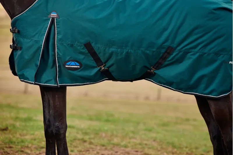 Weatherbeeta ComFiTech Classic Turnout Rug Standard Neck 50g Forest Green/Black-5