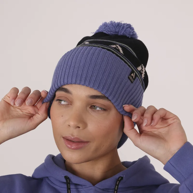 Aubrion React Bobble Hat Sky/Shadow-3