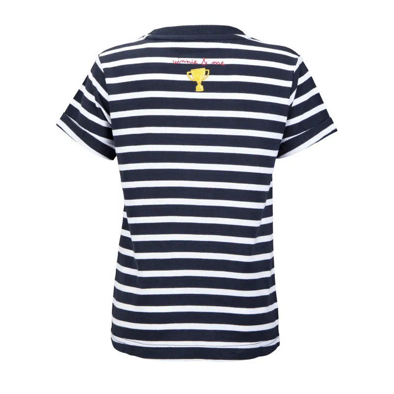 Winnie And Me T-Shirt Navy Stripe-1