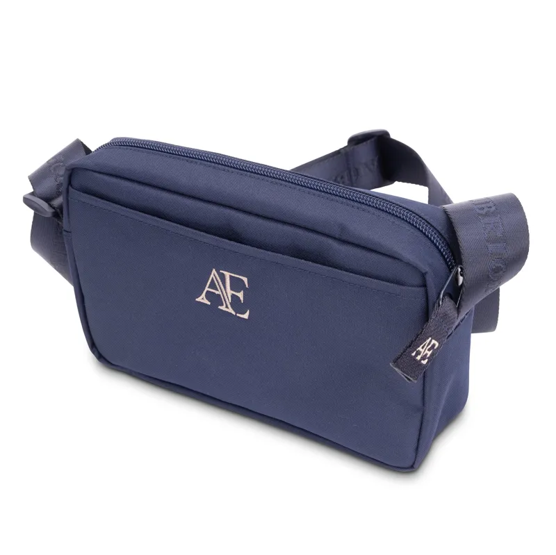 Aubrion Equestrian Cross-Body Bag Navy-1