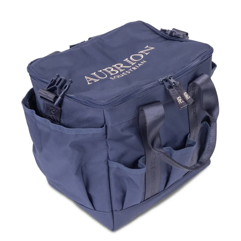 Aubrion Equestrian Grooming Kit Bag Navy